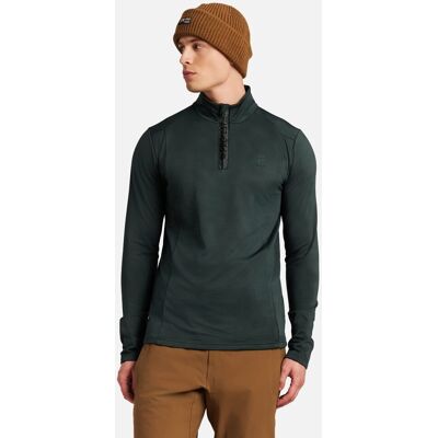 Protest Forro polar de esquí de hombre REWILL 1-4 zip . (M) Verde Protest Forro polar de esquí de hombre REWILL 1-4 zip . (M) Verde