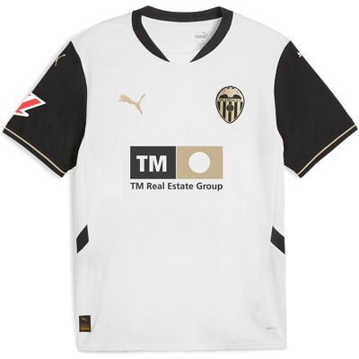 Puma Camiseta de niños 1º equipación Valencia CF Home Jersey Replica Jr 2024-2025 . (7-8 años) Blanco Puma Camiseta de niños 1º equipación Valencia CF Home Jersey Replica Jr 2024-2025 . (7-8 años) Blanco