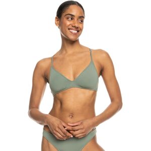 Roxy Top de bikini de mujer Beach Classics . (XS) Verde Roxy Top de bikini de mujer Beach Classics . (XS) Verde