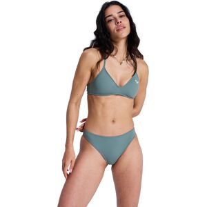 Roxy Braguita de bikini de cobertura media de mujer Solid Essentials . (L) Verde Roxy Braguita de bikini de cobertura media de mujer Solid Essentials . (L) Verde