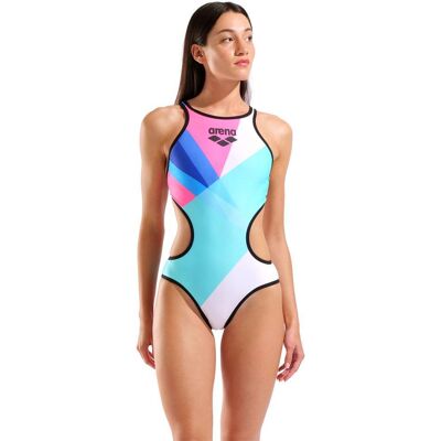 Arena Bañador de natación de mujer One Placement Tech Back . (S) Multicolor Arena Bañador de natación de mujer One Placement Tech Back . (S) Multicolor