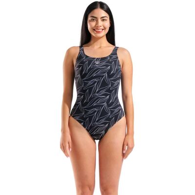 Arena Bañador de mujer shapewear Marisa . (L - Copa B) Negro / Blanco Arena Bañador de mujer shapewear Marisa . (L - Copa B) Negro / Blanco