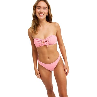 Roxy Braguita de bikini tipo tanga de mujer Solid Essentials . (XXL) Rosa Roxy Braguita de bikini tipo tanga de mujer Solid Essentials . (XXL) Rosa