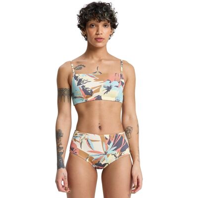 Quiksilver Braguita de bikini de cobertura completa de mujer Cobidji . (L) Multicolor Quiksilver Braguita de bikini de cobertura completa de mujer Cobidji . (L) Multicolor