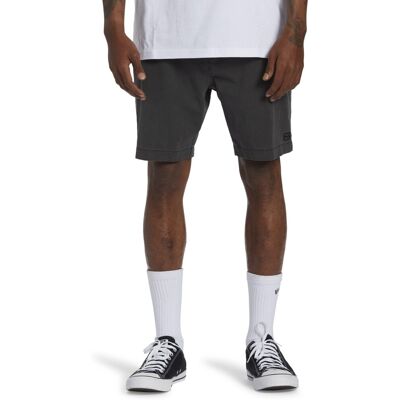 Billabong Bañador para hombre Crossfire Wave Washed 18" . (S-M) Negro Billabong Bañador para hombre Crossfire Wave Washed 18" . (S-M) Negro