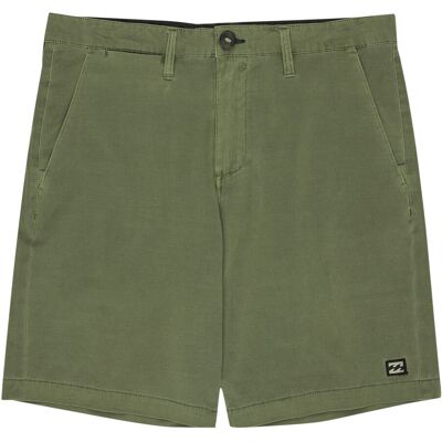 Billabong Bañador para hombre Crossfire Wave Washed 18" . (M) Verde claro Billabong Bañador para hombre Crossfire Wave Washed 18" . (M) Verde claro