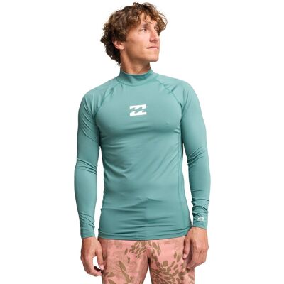 Billabong Camiseta de surf de hombre Waves All Day . (XL) Azul Billabong Camiseta de surf de hombre Waves All Day . (XL) Azul