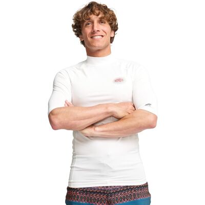 Billabong Camiseta de surf de hombre Re Issue . (M) Blanco Billabong Camiseta de surf de hombre Re Issue . (M) Blanco