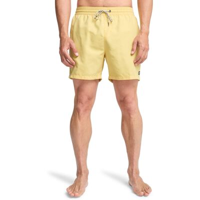 Billabong Bañador de hombre All Day Layback 16" . (XL) Amarillo Billabong Bañador de hombre All Day Layback 16" . (XL) Amarillo