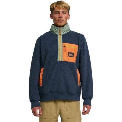 Billabong Forro polar de hombre Boundary Shore . (L) Azul marino / Naranja Billabong Forro polar de hombre Boundary Shore . (L) Azul marino / Naranja