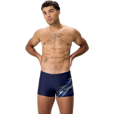 Speedo Bañador de natación para hombre Medley Logo Aquashort . (XS) Azul marino Speedo Bañador de natación para hombre Medley Logo Aquashort . (XS) Azul marino