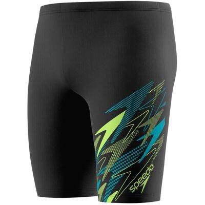 Speedo Bañador de natación para hombre Medley Logo Jammer . (XXL) Gris oscuro Speedo Bañador de natación para hombre Medley Logo Jammer . (XXL) Gris oscuro