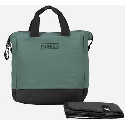 Munich BOLSO MAMA BAG CON CAMBIADOR. Verde pardo niño Munich BOLSO MAMA BAG CON CAMBIADOR. Verde pardo niño
