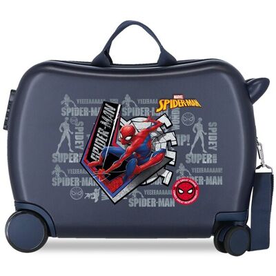 Personajes Maleta infantil de cabina marvel spiderman great power rígida con capacidad de 34l. Negro Personajes Maleta infantil de cabina marvel spiderman great power rígida con capacidad de 34l. Negro