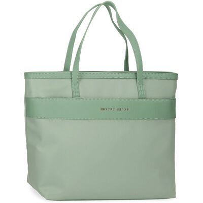 Pepe Jeans Bolso tote morgan verde. Verde Pepe Jeans Bolso tote morgan verde. Verde