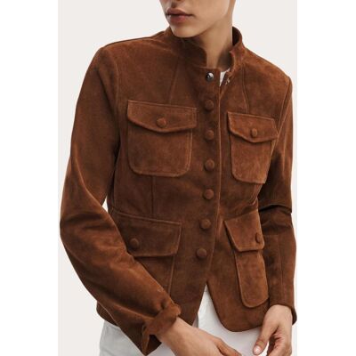 Rag & Bone Rag & Bone - Blazer Mercer de ante marrón. Marrón Rag & Bone Rag & Bone - Blazer Mercer de ante marrón. Marrón
