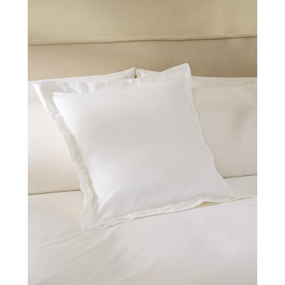 El Corte Inglés Funda de cuadrante satén algodón egipcio 600 hilos Milan . (60 x 60 cm) Blanco El Corte Inglés Funda de cuadrante satén algodón egipcio 600 hilos Milan . (60 x 60 cm) Blanco