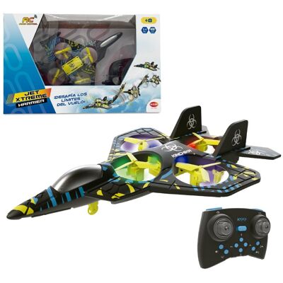 Bizak Jet xtreme Harrier, avión radio control con 4 canales. Bizak Jet xtreme Harrier, avión radio control con 4 canales.