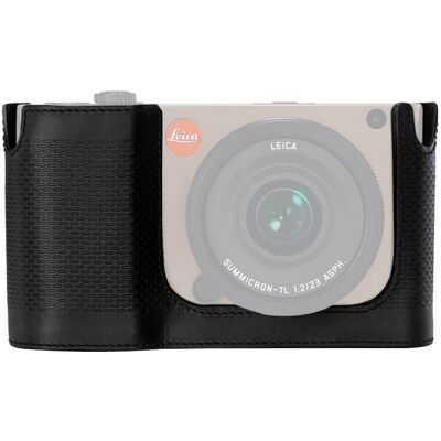 Leica Protector de piel para cámaras TL Negro. Negro Leica Protector de piel para cámaras TL Negro. Negro