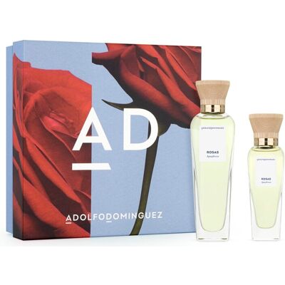 Adolfo Dominguez Estuche de regalo Agua Fresca de Rosas . Adolfo Dominguez Estuche de regalo Agua Fresca de Rosas .