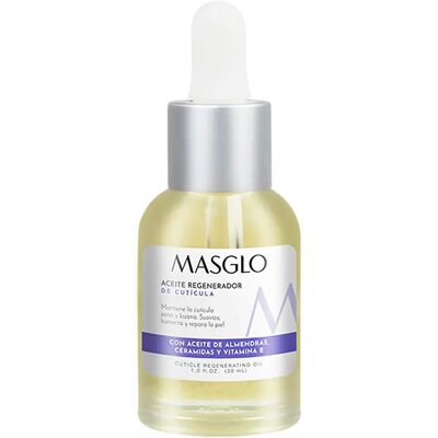 MASGLO Aceite Regenerador De Cuticula 30 ml . MASGLO Aceite Regenerador De Cuticula 30 ml .