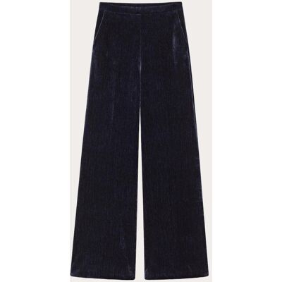 Forte Forte Pantalón ancho de terciopelo. (XL) Azul marino Forte Forte Pantalón ancho de terciopelo. (XL) Azul marino