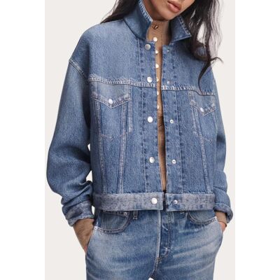 Rag & Bone Rag & Bone - Chaqueta trucker Miramar Mallow Sutton. Azul Rag & Bone Rag & Bone - Chaqueta trucker Miramar Mallow Sutton. Azul