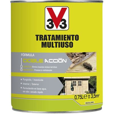 V33 Fondo Larga Duración Madera. (750 ml) Incoloro V33 Fondo Larga Duración Madera. (750 ml) Incoloro