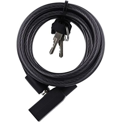 T'nB Cable antirrobo 150 cm negro. T'nB Cable antirrobo 150 cm negro.