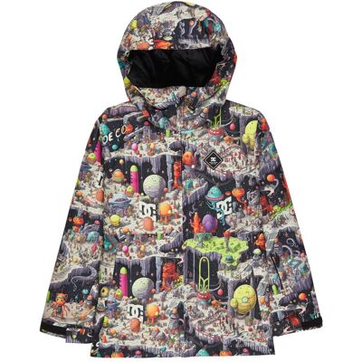 DC Shoes Chaqueta de snow de niños Basis Print . (16 años) Negro DC Shoes Chaqueta de snow de niños Basis Print . (16 años) Negro