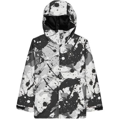 DC Shoes Chaqueta de niños Basis Print . (12 años) Negro / Gris / Blanco DC Shoes Chaqueta de niños Basis Print . (12 años) Negro / Gris / Blanco