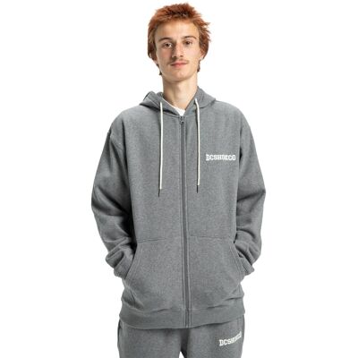 DC Shoes Sudadera de hombre Baseline . (XXL) Gris claro DC Shoes Sudadera de hombre Baseline . (XXL) Gris claro