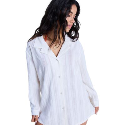 Roxy Camisas de mujer Sunset Back . Blanco Roxy Camisas de mujer Sunset Back . Blanco