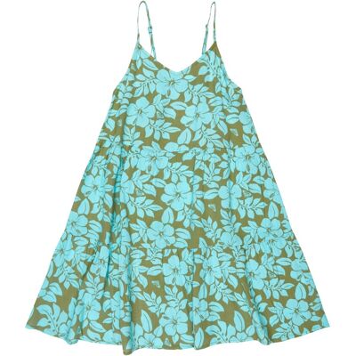 Roxy Vestido de niños Sunlit Dreams . (6 años) Verde Oliva Roxy Vestido de niños Sunlit Dreams . (6 años) Verde Oliva