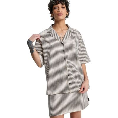 Quiksilver Camisa de mujer Ludden . (S) Marrón Quiksilver Camisa de mujer Ludden . (S) Marrón