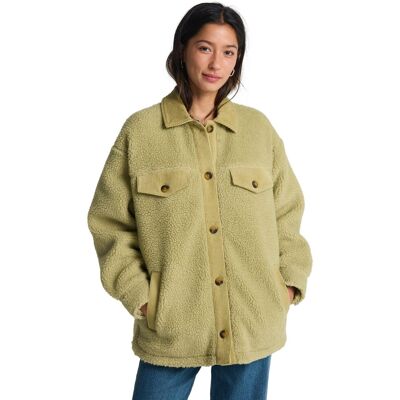 Billabong Chaqueta de mujer Coastal Waves . (M) Verde Billabong Chaqueta de mujer Coastal Waves . (M) Verde
