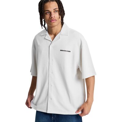 DC Shoes Camisa de hombre DC Pure Resort . (L) Blanco DC Shoes Camisa de hombre DC Pure Resort . (L) Blanco