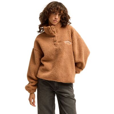 Billabong Sudadera de mujer Run The Road . (L) Rojo Billabong Sudadera de mujer Run The Road . (L) Rojo