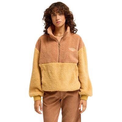 Billabong Forro polar de mujer Time Off . (XL) Amarillo Billabong Forro polar de mujer Time Off . (XL) Amarillo