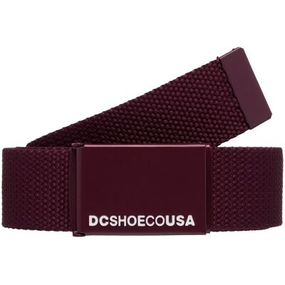 DC Shoes Cinturón de hombre Web . (Única) Rojo DC Shoes Cinturón de hombre Web . (Única) Rojo