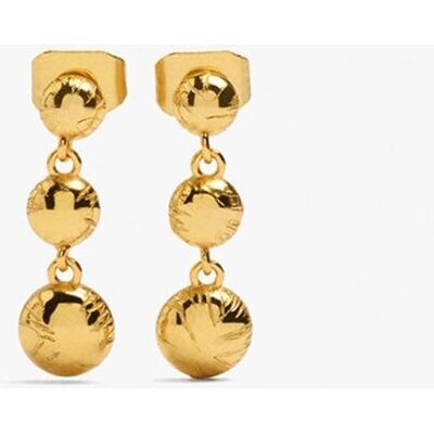 Parfois Pendientes con borlas unidas decorativas. Dorado Parfois Pendientes con borlas unidas decorativas. Dorado