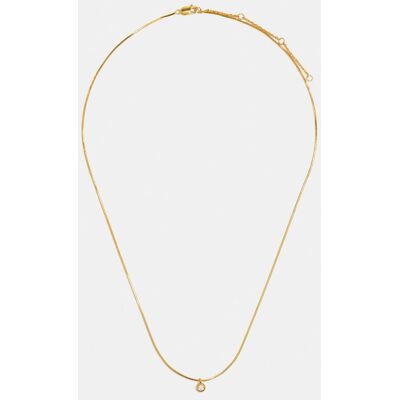 Parfois Collar corto con circonita decorativa. Blanco Parfois Collar corto con circonita decorativa. Blanco