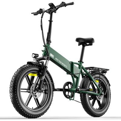 Zwheel Bicicleta eléctrica Urban Flux . Verde Zwheel Bicicleta eléctrica Urban Flux . Verde