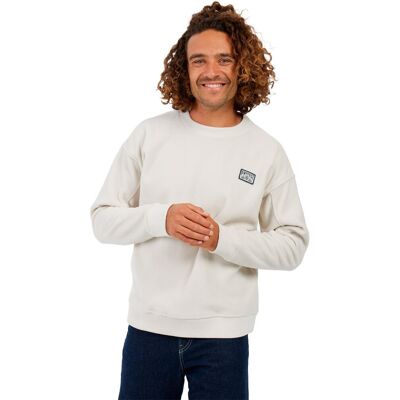 Protest Sudadera de hombre Hawk . Blanco roto Protest Sudadera de hombre Hawk . Blanco roto