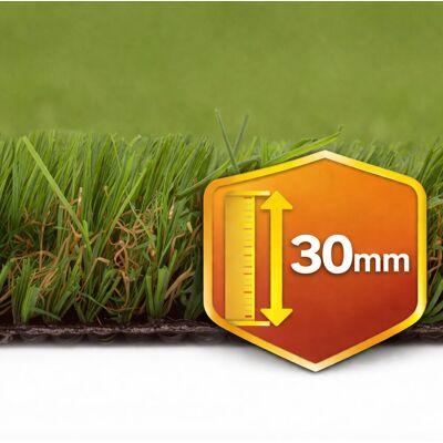 Tesar Césped artificial Iguazú 30mm rollo 1x20m, 11.600 Dtex, peso total 2.558g-m².. (1 x 20 m) Verde Tesar Césped artificial Iguazú 30mm rollo 1x20m, 11.600 Dtex, peso total 2.558g-m².. (1 x 20 m) Verde