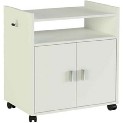 MD BLOCK Armario microondas blanco - Mueble de cocina MD BLOCK Armario microondas blanco - Mueble de cocina