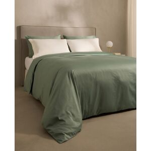 El Corte Inglés Funda nórdica Algodón Satén 300 hilos . (Cama 150 cm) Verde El Corte Inglés Funda nórdica Algodón Satén 300 hilos . (Cama 150 cm) Verde