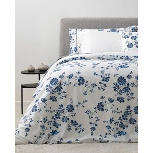 Bassols Juego de funda nórdica algodón percal Azahar . (Cama 135 cm) Azul Bassols Juego de funda nórdica algodón percal Azahar . (Cama 135 cm) Azul