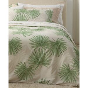Bassols Juego de funda nórdica algodón percal Selva . (Cama 135 cm) Verde Bassols Juego de funda nórdica algodón percal Selva . (Cama 135 cm) Verde
