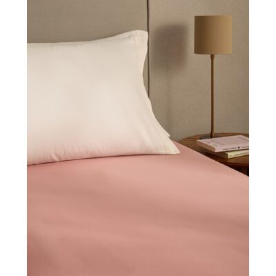 El Corte Inglés Sábana bajera ajustable Algodón Satén 300 hilos platabanda 35 cm . (Cama 200 cm) Rosa El Corte Inglés Sábana bajera ajustable Algodón Satén 300 hilos platabanda 35 cm . (Cama 200 cm) Rosa